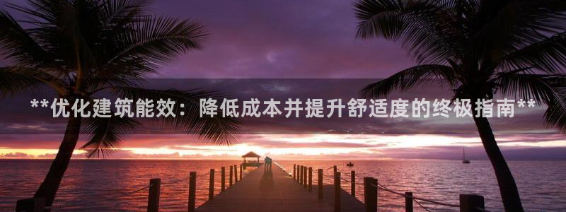 e尊国际可靠吗：**优化建筑能效：降低成本并提升舒适度的终极指南**