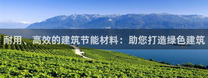 e尊国际娱乐官网下载：耐用、高效的建筑节能材料：助您打造绿色建筑