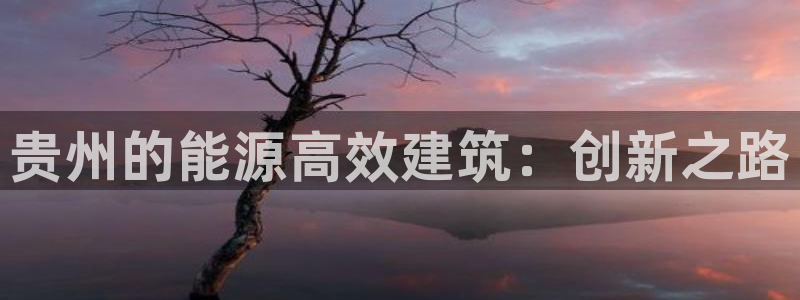 e尊国际客户端下载：贵州的能源高效建筑：创新之路