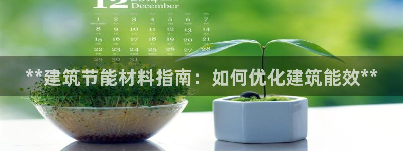 e尊国际-e尊国际官网：**建筑节能材料指南：如何优化建筑能效**