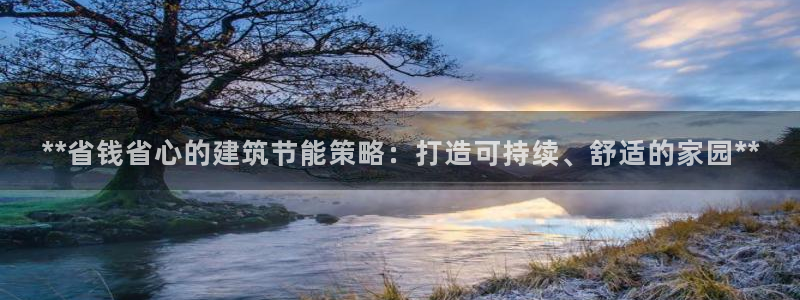 e尊国际官网：**省钱省心的建筑节能策略：打造可持续、舒适的家园**