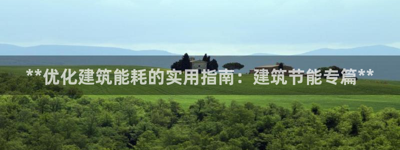 e尊国际-可可计划：**优化建筑能耗的实用指南：建筑节能专篇**