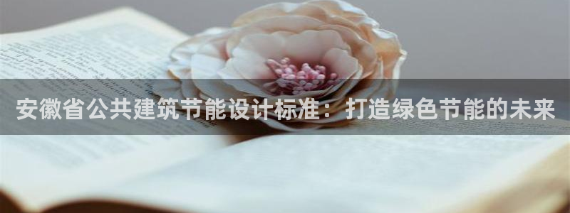 e尊国际7779：安徽省公共建筑节能设计标准：打造绿色节能的未来
