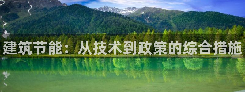 e尊国际-e尊国际官网：建筑节能：从技术到政策的综合措施