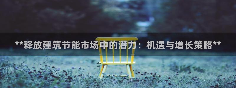 e尊国际地址：**释放建筑节能市场中的潜力：机遇与增长策略**