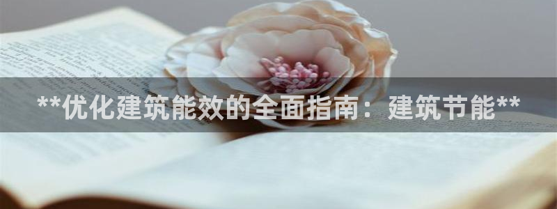 e尊国际网址：**优化建筑能效的全面指南：建筑节能**