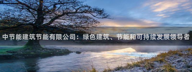 e尊国际网址：中节能建筑节能有限公司：绿色建筑、节能和可持续发展领导者
