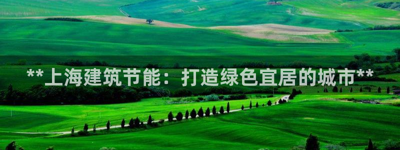 e尊国际娱乐官网下载：**上海建筑节能：打造绿色宜居的城市**