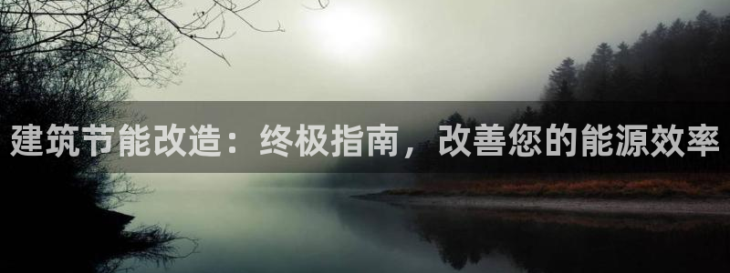e尊国际app：建筑节能改造：终极指南，改善您的能源效率