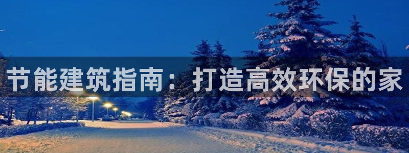 e尊国际客户端下载：节能建筑指南：打造高效环保的家