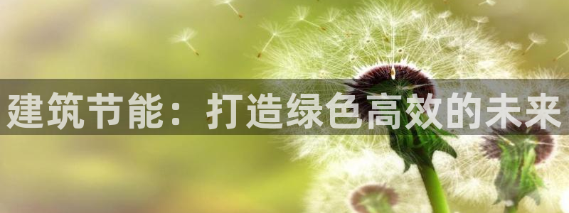 e尊国际官网：建筑节能：打造绿色高效的未来