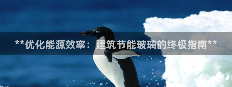 e尊国际的手机登录网站：**优化能源效率：建筑节能玻璃的终极指南**