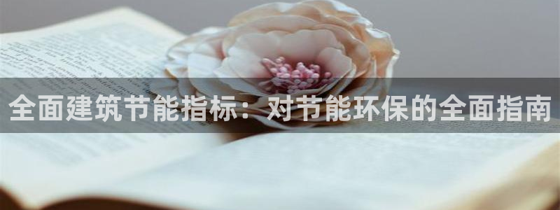 e尊国际娱乐官网下载：全面建筑节能指标：对节能环保的全面指南