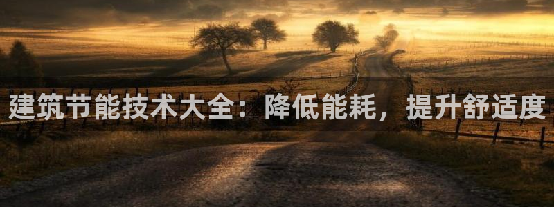 e尊国际是个黑网：建筑节能技术大全：降低能耗，提升舒适度