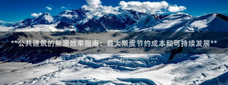 e尊国际娱乐官网地址：**公共建筑的能源效率指南：最大限度节约成本和可持续发展**