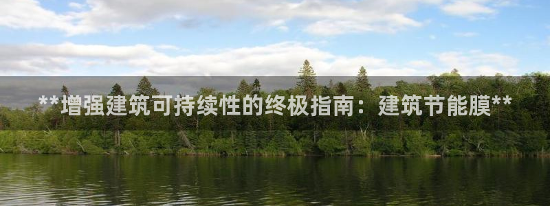 e尊国际app：**增强建筑可持续性的终极指南：建筑节能膜**