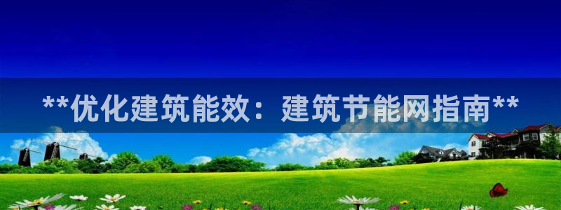 e尊国际可靠吗：**优化建筑能效：建筑节能网指南**