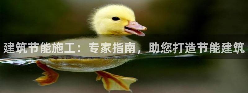 e尊国际娱乐官网地址：建筑节能施工：专家指南，助您打造节能建筑