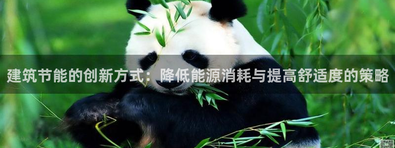 e尊国际-可可计划：建筑节能的创新方式：降低能源消耗与提高舒适度的策略