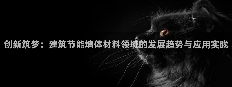 e尊国际客服：创新筑梦：建筑节能墙体材料领域的发展趋势与应用实践
